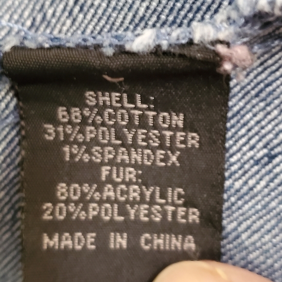 Baccini Denim Vest - Picture 4 of 5